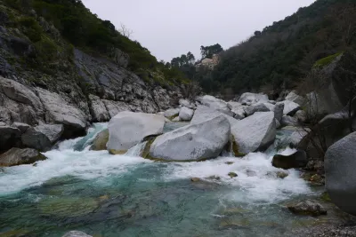 Aval du gros passages